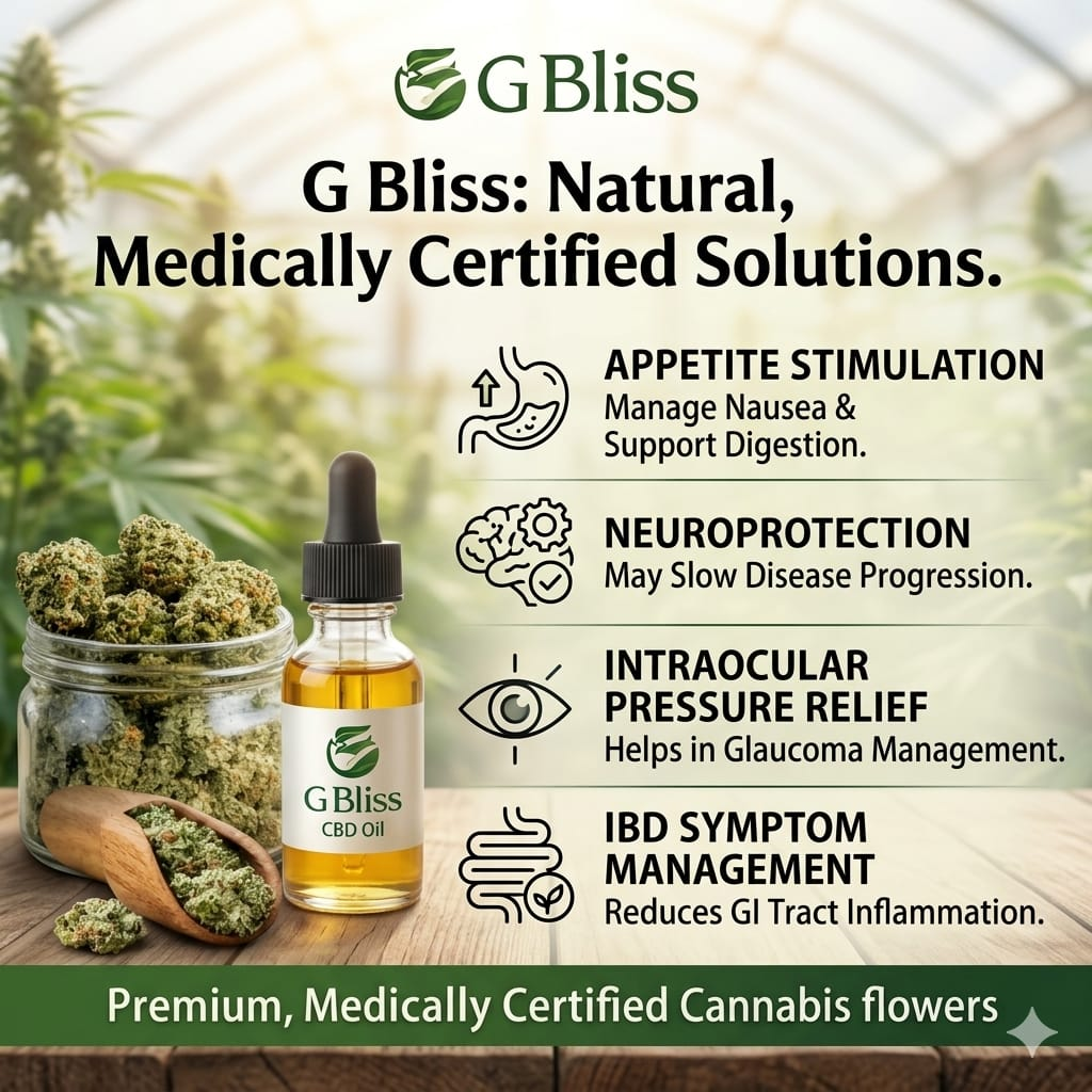 G Bliss natural, medically certified solutions